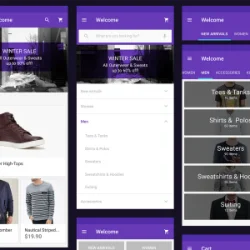 فروشگاه اینترنتی به همراه اپلیکیشن