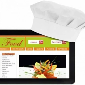 طراحی سایت رستوران و سفارش غذا